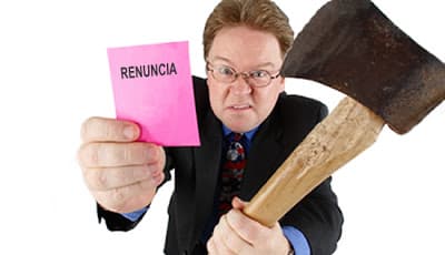 Renuncia, sinonimo de deslealtad!!???