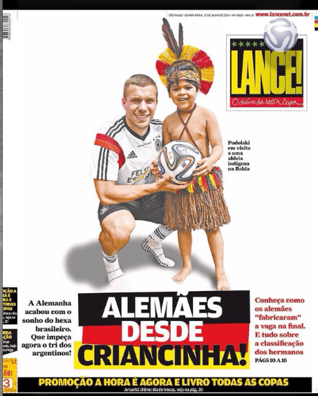 Solo un ejemplo de un diario de Brasil