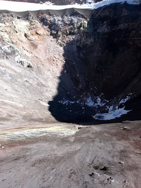 El Cotopaxi por dentro