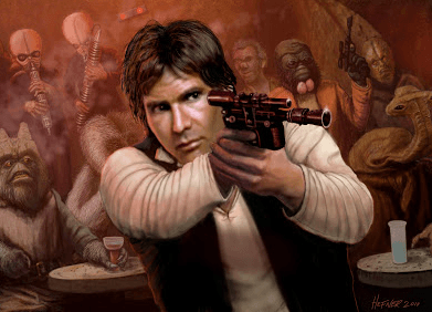 ¿Por qué cae bien Han Solo?