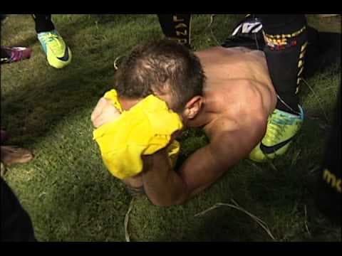 Tremenda celebracion de Damian Diaz