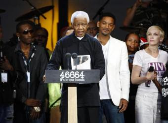 Multitudinario concierto para celebrar el 90 cumpleaños de Mandela