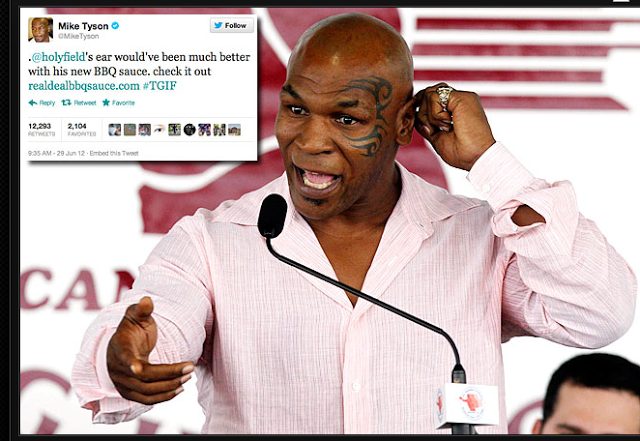 Gran Tweet de Mike Tyson.