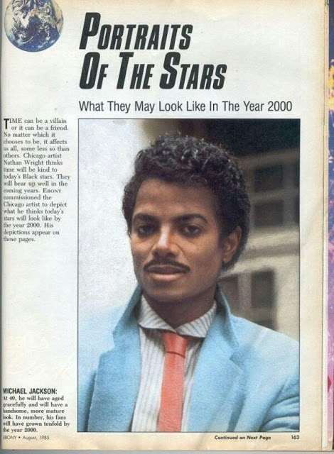 Time dijo que Michael Jackson se veria asi en el año 2000.