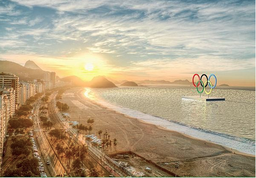Así lucirá Copacabana durante juegos olímpicos 2016