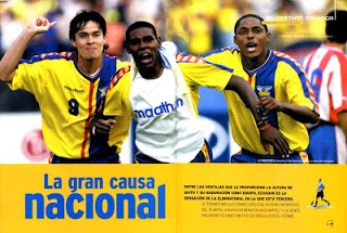 Hace 14 años así veían el fútbol de Ecuador
