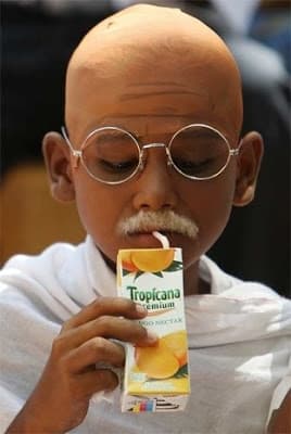 Campaña publicitaria en India