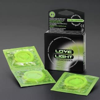 Condones Fluorescentes.