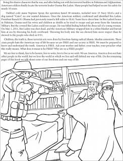 Una editorial publica un libro para colorear el asesinato de Bin Laden