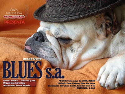 Blues en Diva Nicotina y Ojos de Perro Azul